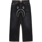 SHARK RELAXED FIT DENIM PANTS MENS