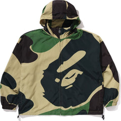 ABC CAMO HOODED JACKET MENS