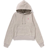 NEON CAMO JACQUARD PULLOVER HOODIE LADIES