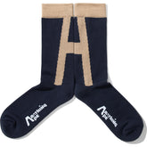 BAPE BY KAZUKI KURAISHI A LOGO SOCKS MENS