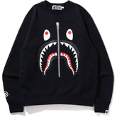 BAPE MENS SHARK CREWNECK SWEATSHIRT