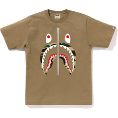 BAPE MENS 1ST CAMO SHARK T-SHIRT