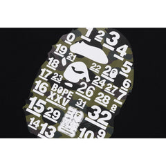 A BATHING APE 32ND ANNIV. 1ST CAMO BIG APE HEAD TEE MENS