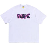 COLOR CAMO BAPE LOGO RELAXED FIT TEE MENS