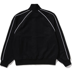LINE CAMO JACQUARD METAL LOGO RELAXED FIT TRACK JACKET MENS