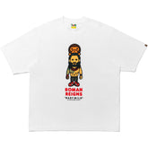 BAPE X WWE ROMAN REIGNS BABY MILO RELAXED FIT TEE MENS