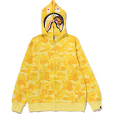 ABC CAMO MILO SHARK ZIP HOODIE JR KIDS