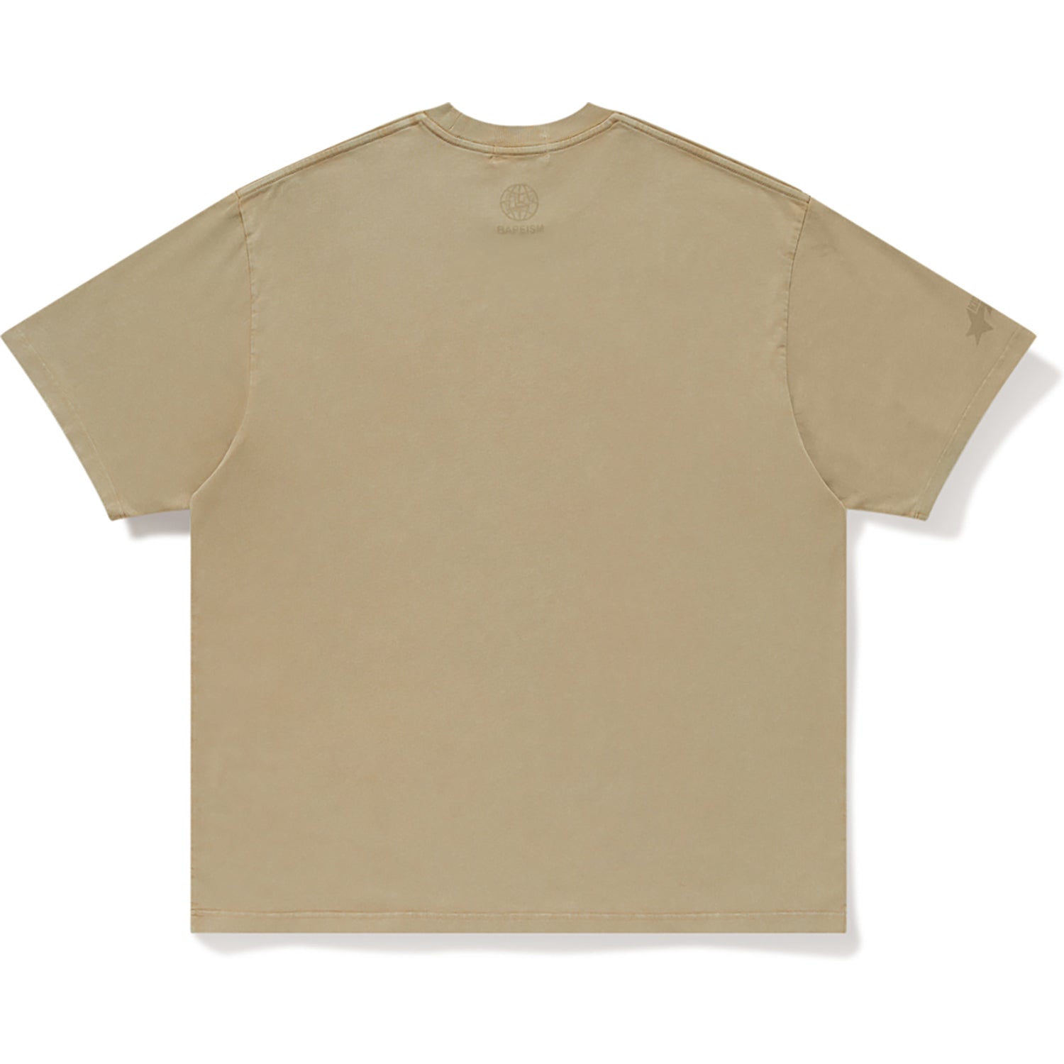 BAPE X KIDSUPER GARMENT DYE COLLEGE LOGO TEE MENS