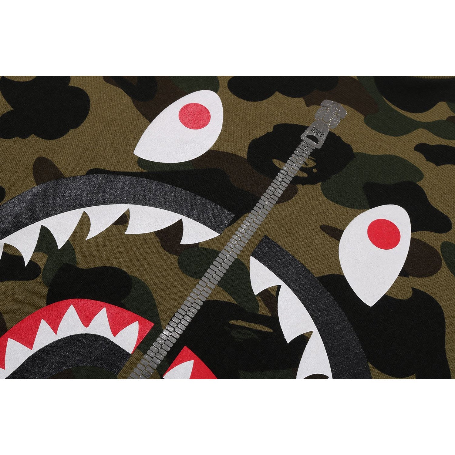 1ST CAMO SHARK TEE KIDS