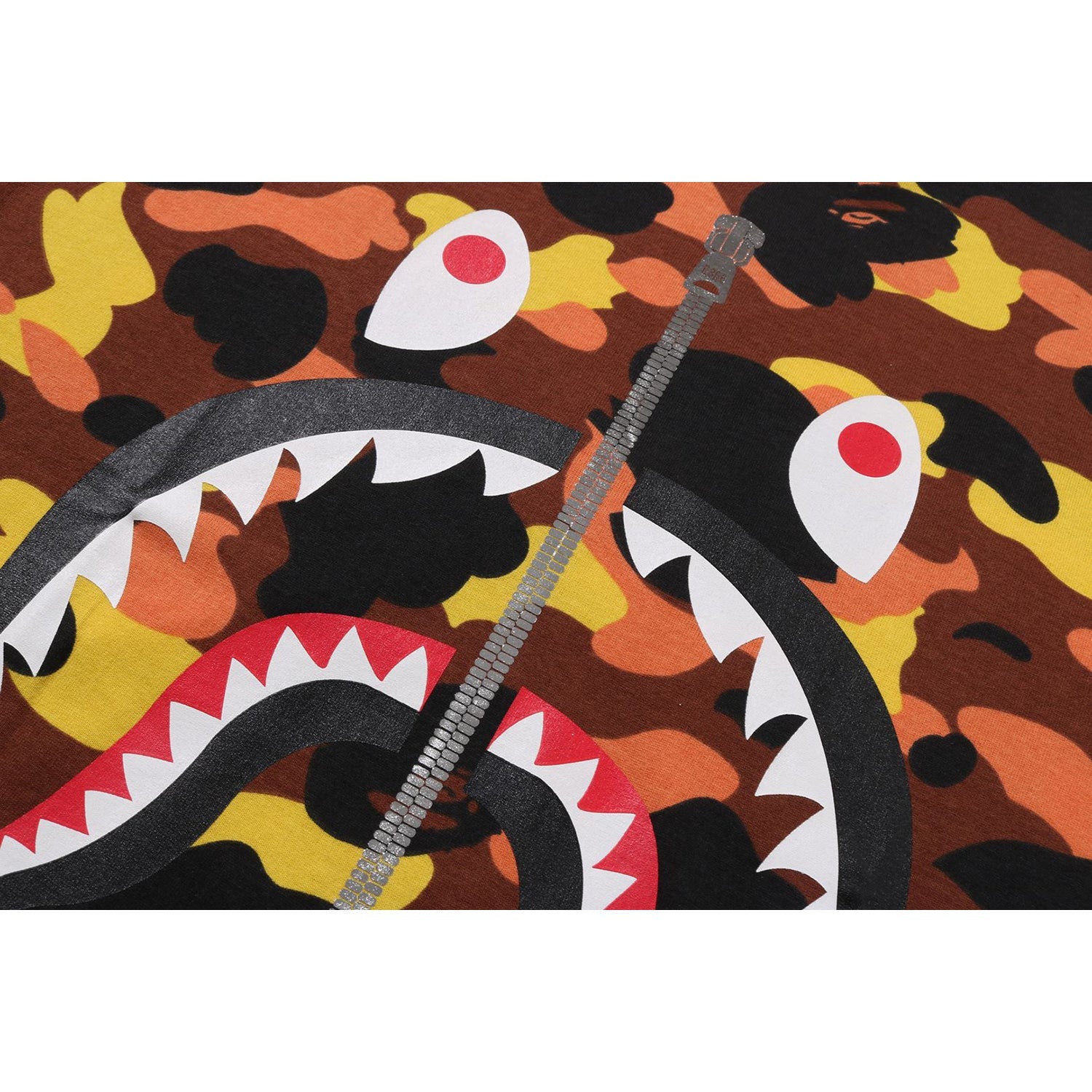 1ST CAMO SHARK TEE KIDS