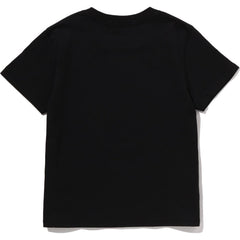 APE HEAD CRYSTAL STONE MINI TEE LADIES