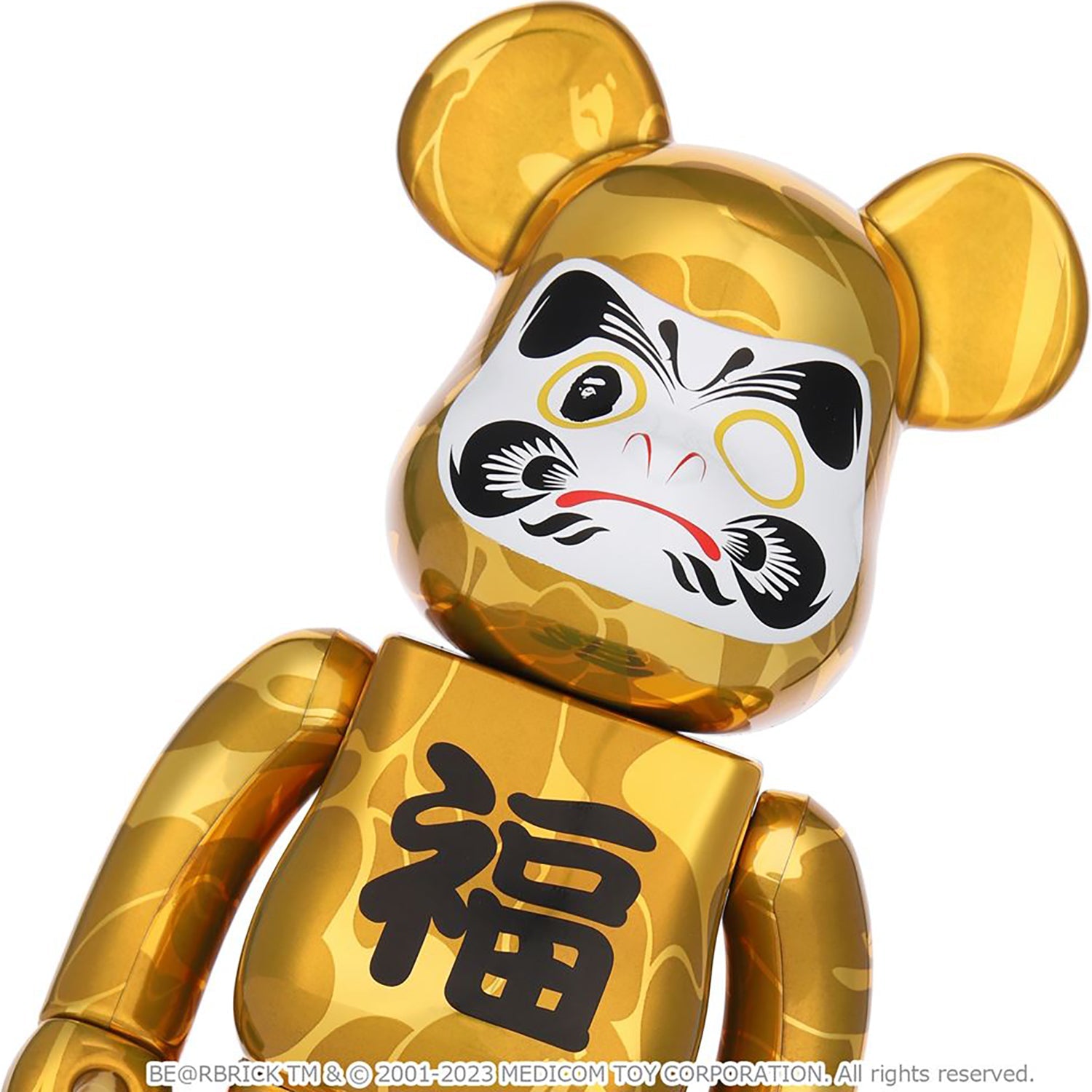 NEW YEAR BE@RBRICK MANEKINEKO SHISHIMAI DARUMA 100% & 400%