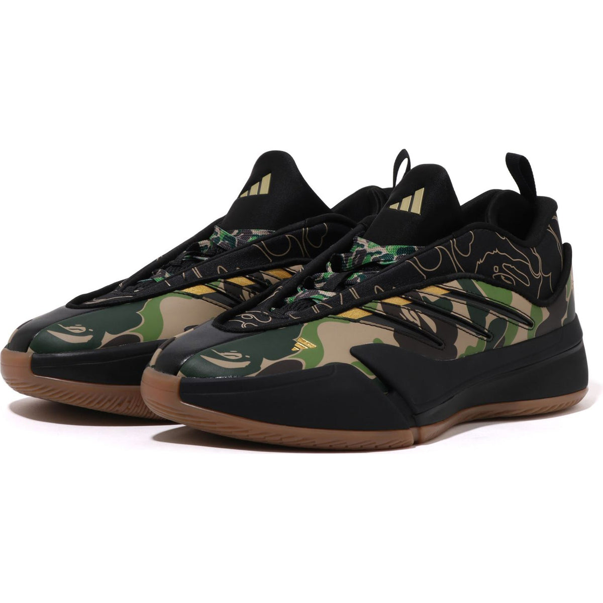BAPE X ADIDAS - DAME 9 BAPE CAMO MENS