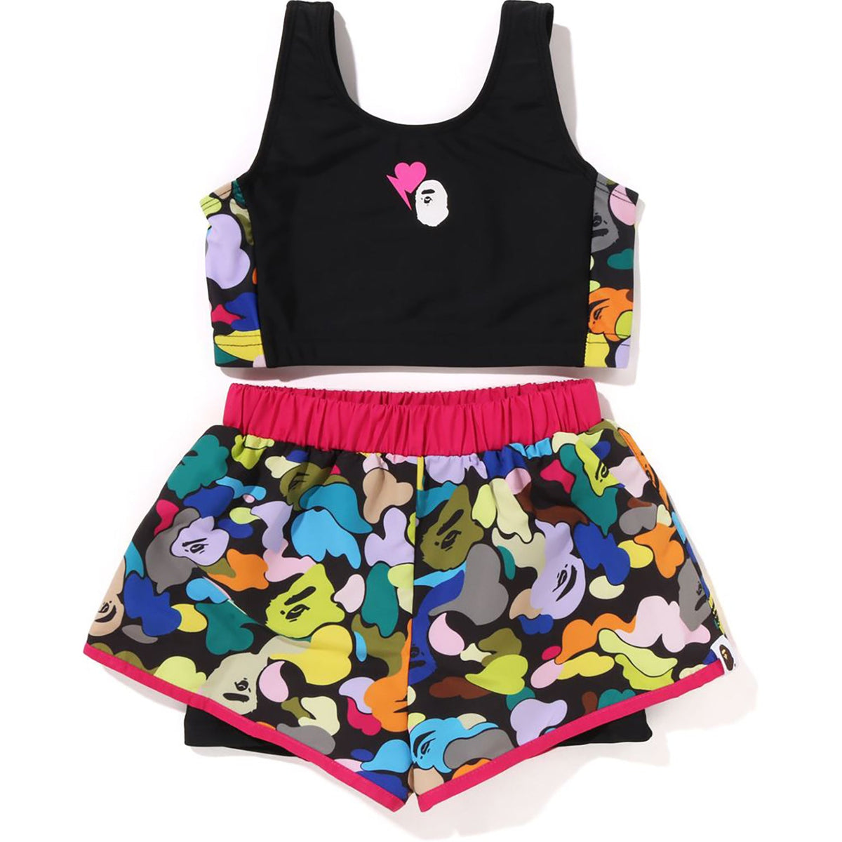 MULTI CAMO SEPARATE SWIMWEAR KIDS