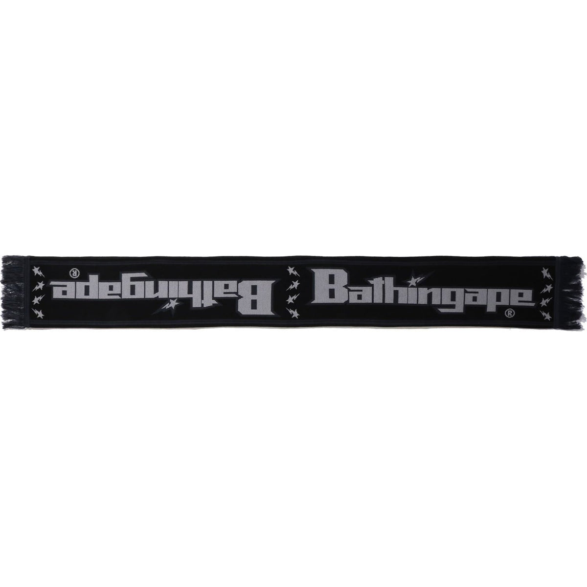 BAPE LOGO JACQUARD SCARF