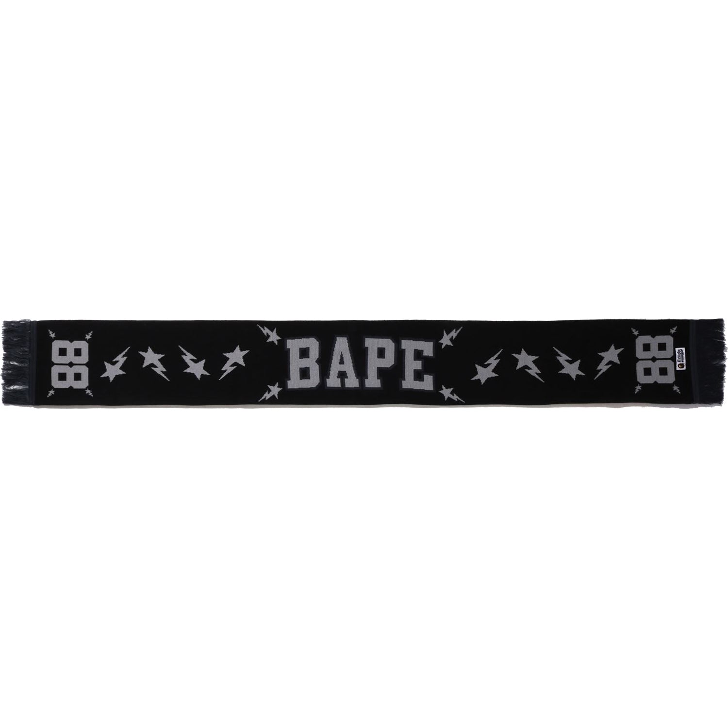 BAPE LOGO JACQUARD SCARF