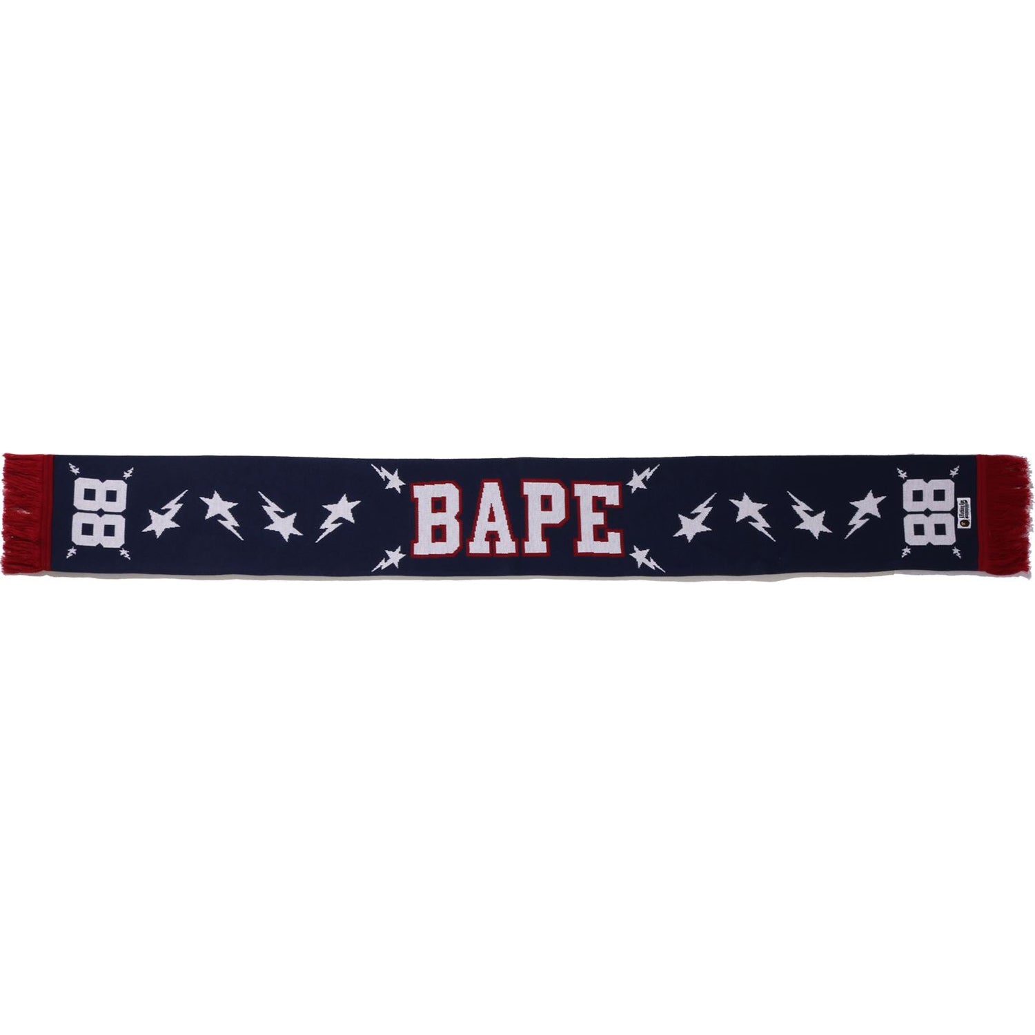 BAPE LOGO JACQUARD SCARF