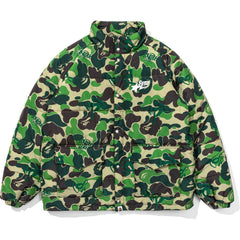 BAPE X SPOTIFY BY CENTRAL CEE CAMO PUFFER JACKET MENS