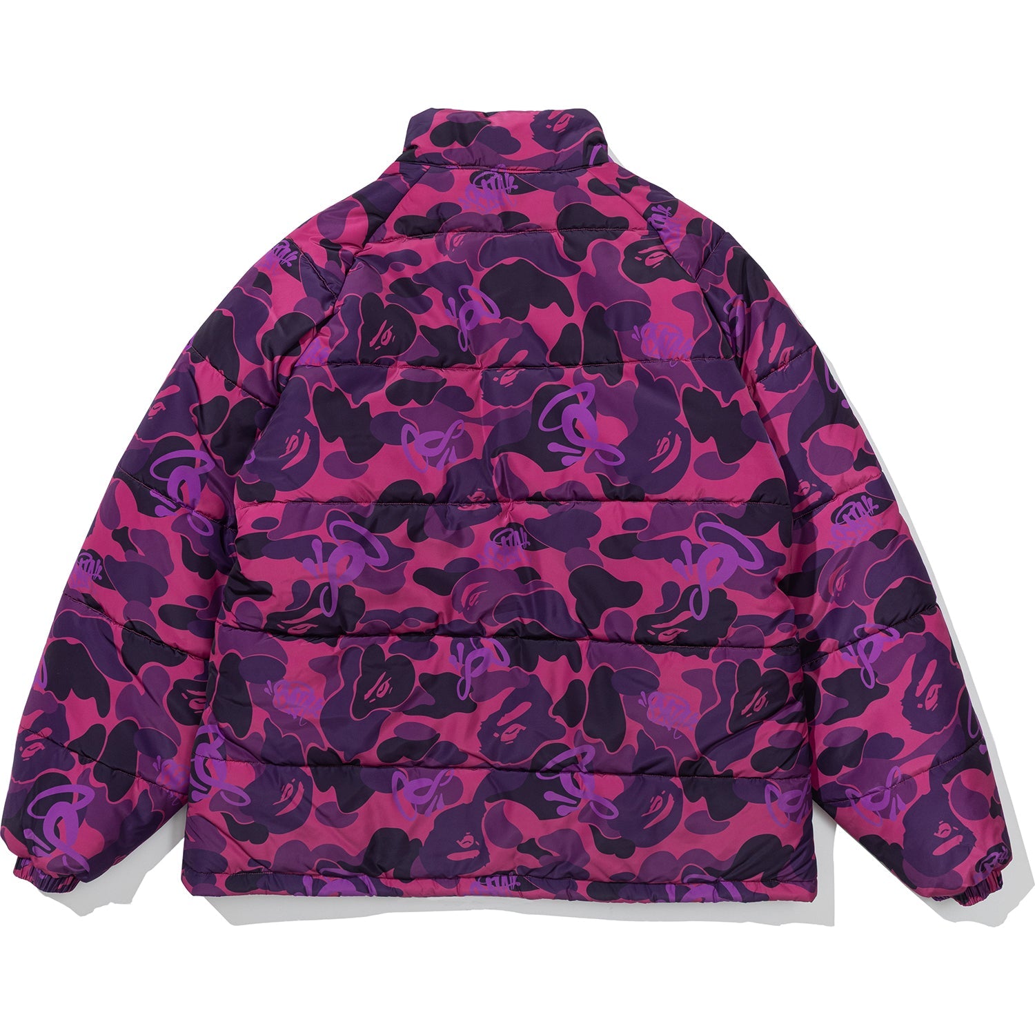 BAPE X SPOTIFY BY CENTRAL CEE CAMO PUFFER JACKET MENS