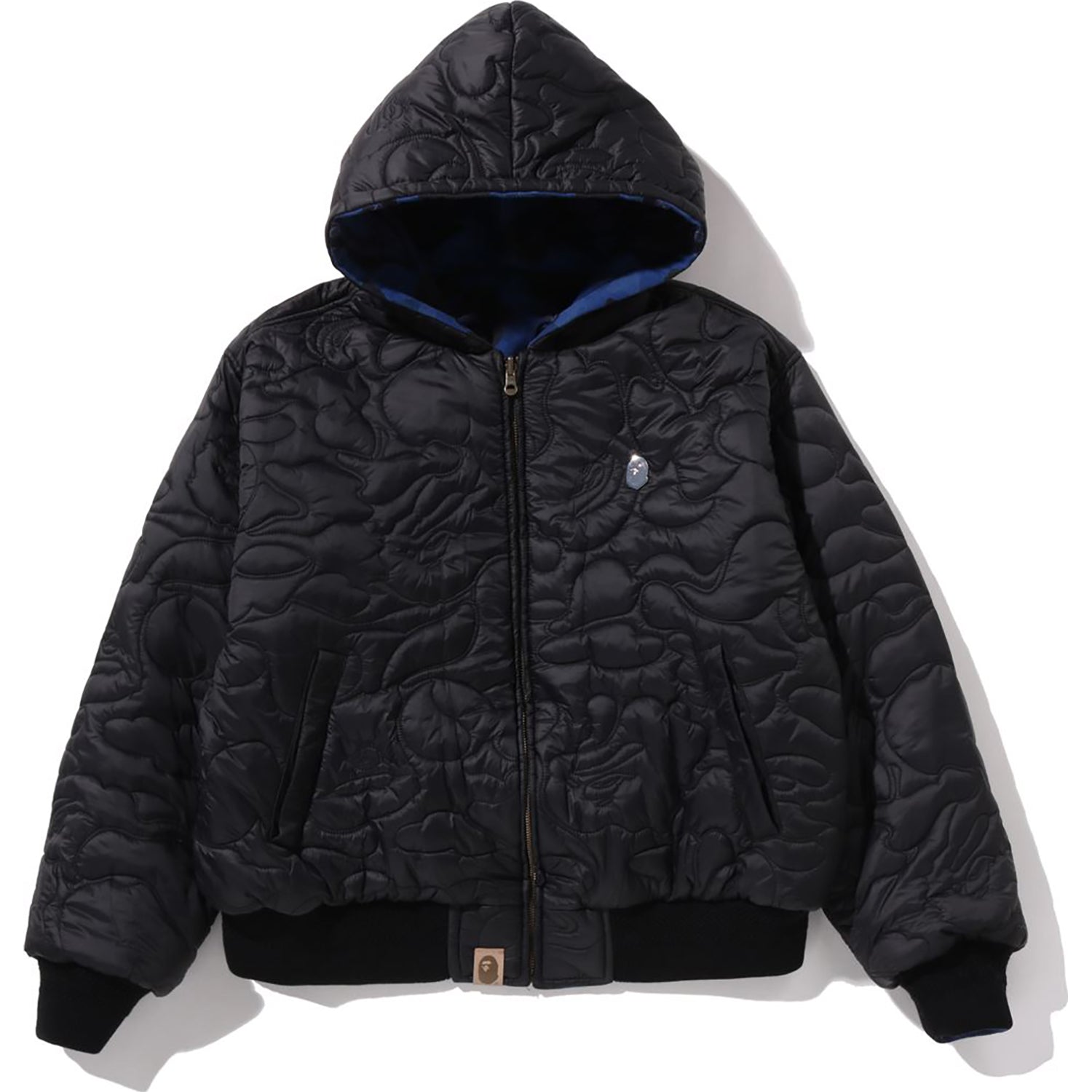 SOLID 1ST CAMO REVERSIBLE SHARK ZIP HEAVY JACKET MENS