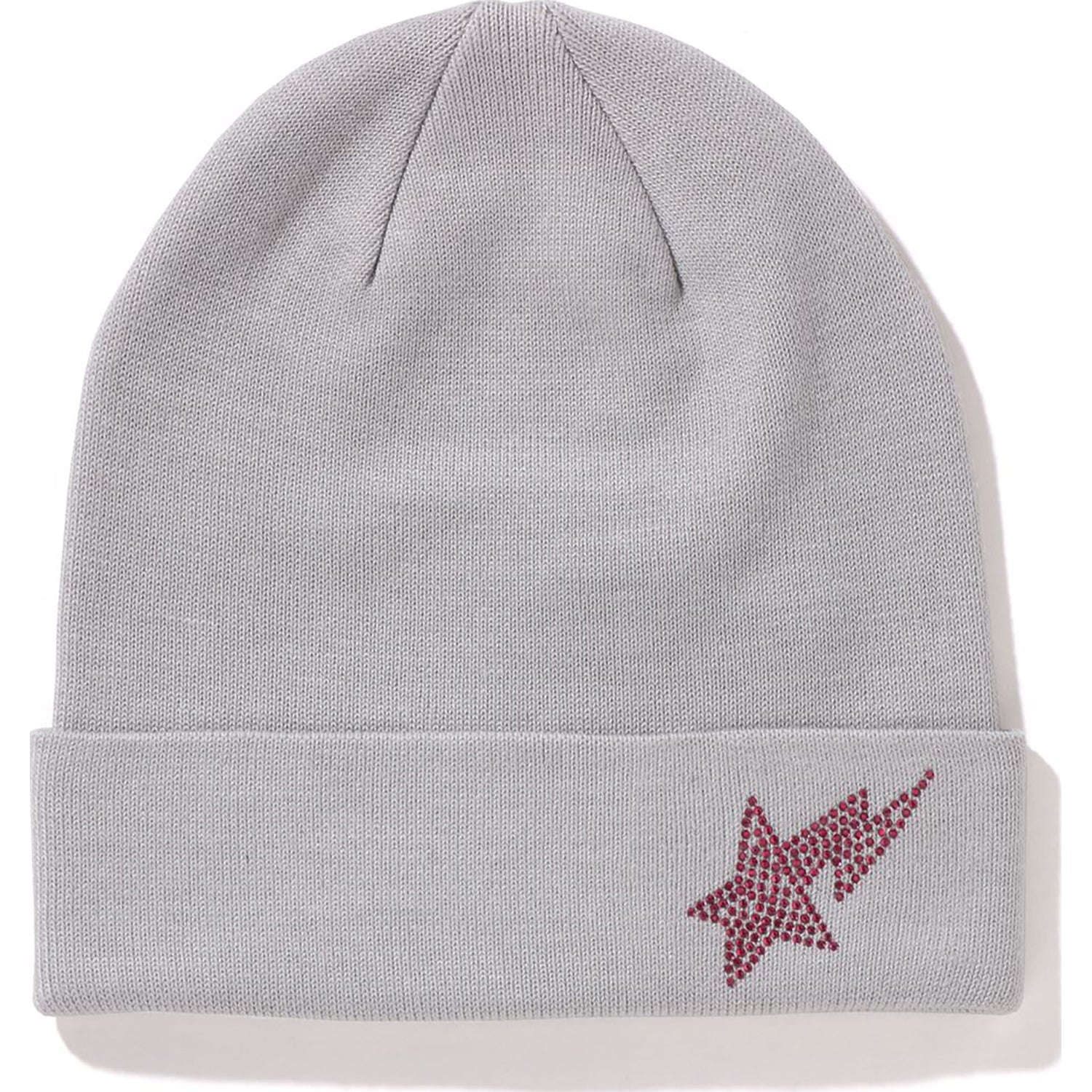 SIDE CRYSTAL STA KNIT CAP LADIES