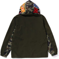 1ST CAMO SHARK HOODIE JACKET MENS