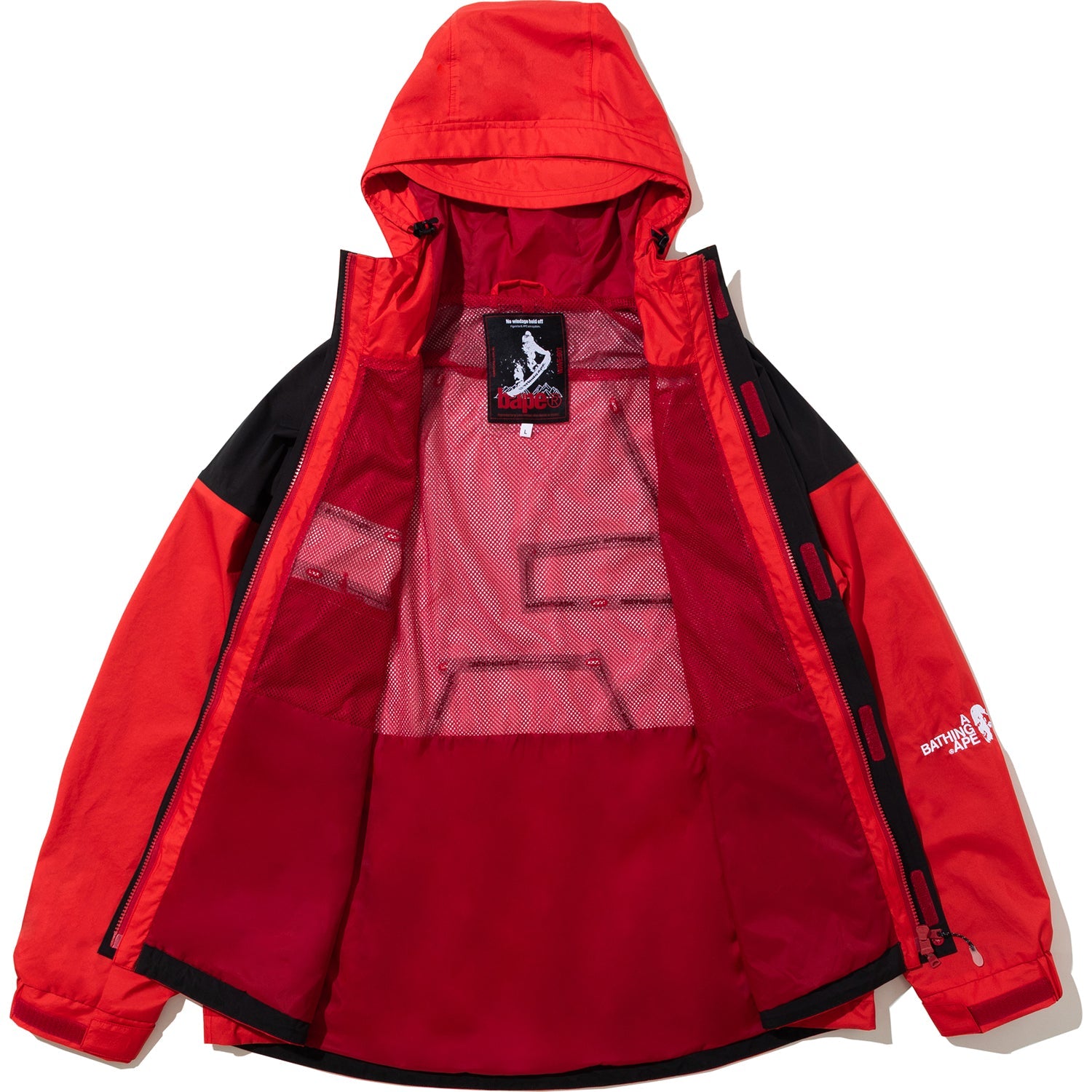 BAPE BY KAZUKI KURAISHI SNOWBOARD 2-LAYER JACKET MENS
