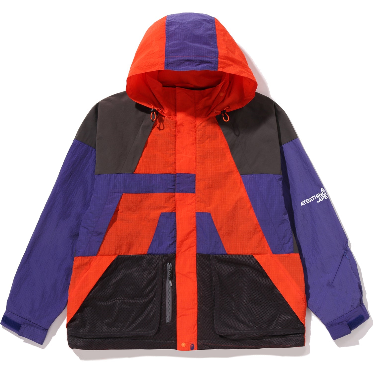 BAPE BY KAZUKI KURAISHI SNOWBOARD NYLON 3- LAYER JACKET MENS