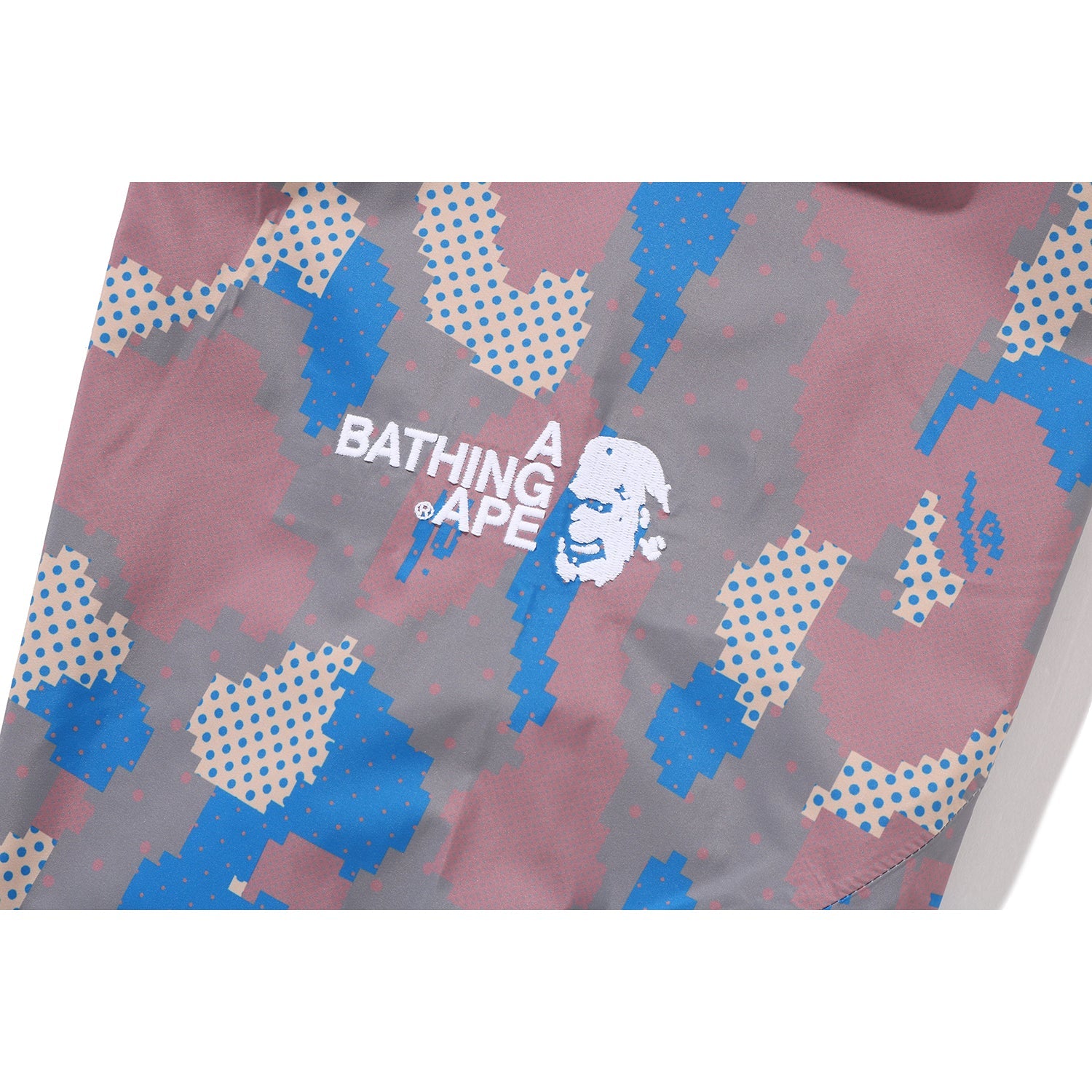 BAPE BY KAZUKI KURAISHI CAMO SHARK PACKABLE SNOWBOARD JACKET MENS