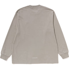 APE HEAD ONE POINT L/S TEE MENS
