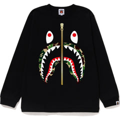 ABC CAMO SHARK L/S TEE JR KIDS