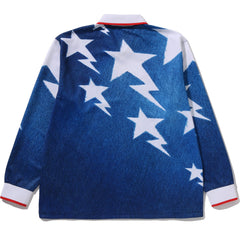 BAPE X ADIDAS LS STA JERSEY MENS