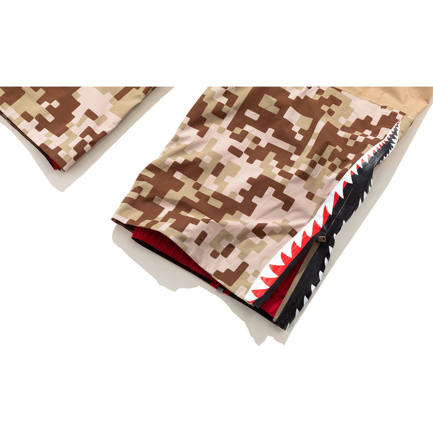 BAPE BY KAZUKI KURAISHI UAP CAMO SHARK SNOWBOARD OVERALLS MENS