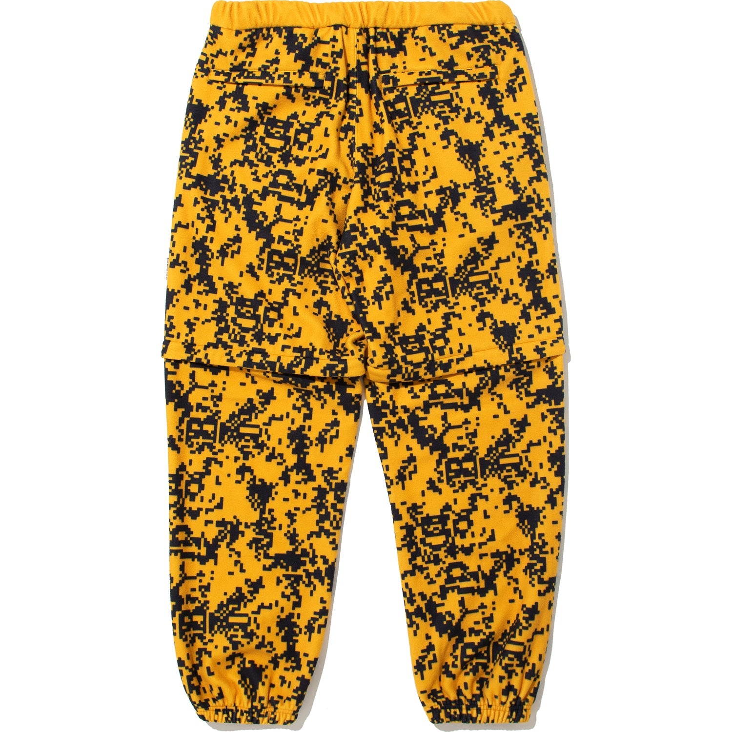BAPE BY KAZUKI KURAISHI PIXELATE CAMO POLARFLEECE PANTS MENS