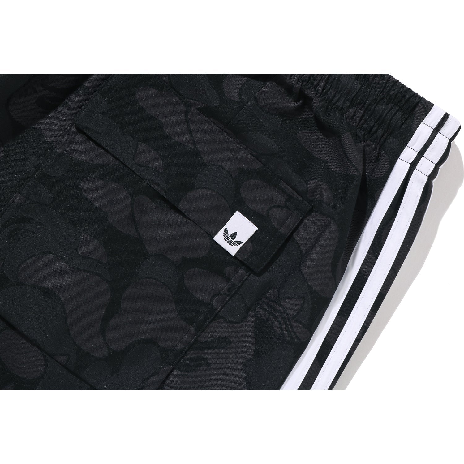 BAPE X ADIDAS CAMO JACQUARD PANTS MENS