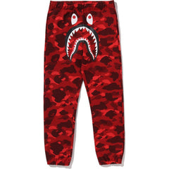 COLOR CAMO SHARK SWEAT PANTS MENS