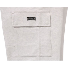 BAPE STA ONE POINT RELAXED FIT CARGO SWEATPANTS MENS