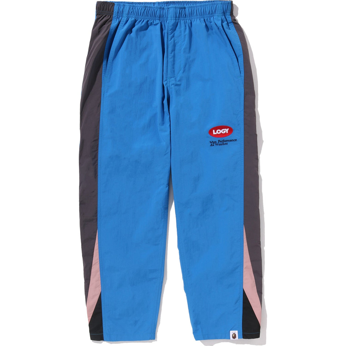 BAPE BY KAZUKI KURAISHI NYLON TRACK PANTS MENS