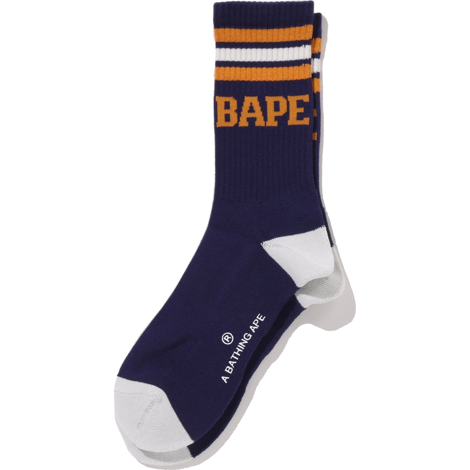 BAPE STRIPE SOCKS MENS