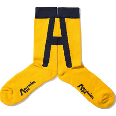 BAPE BY KAZUKI KURAISHI A LOGO SOCKS MENS