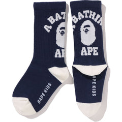 COLLEGE RIB SOCKS KIDS