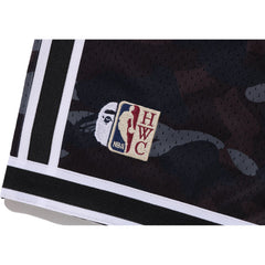 BAPE X M&N NBA - NEW JERSEY NETS SWINGMAN SHORTS MENS