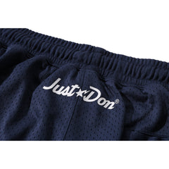 BAPE X JUST DON MILO RELAXED FIT BASKETBALL SHORTS MENS