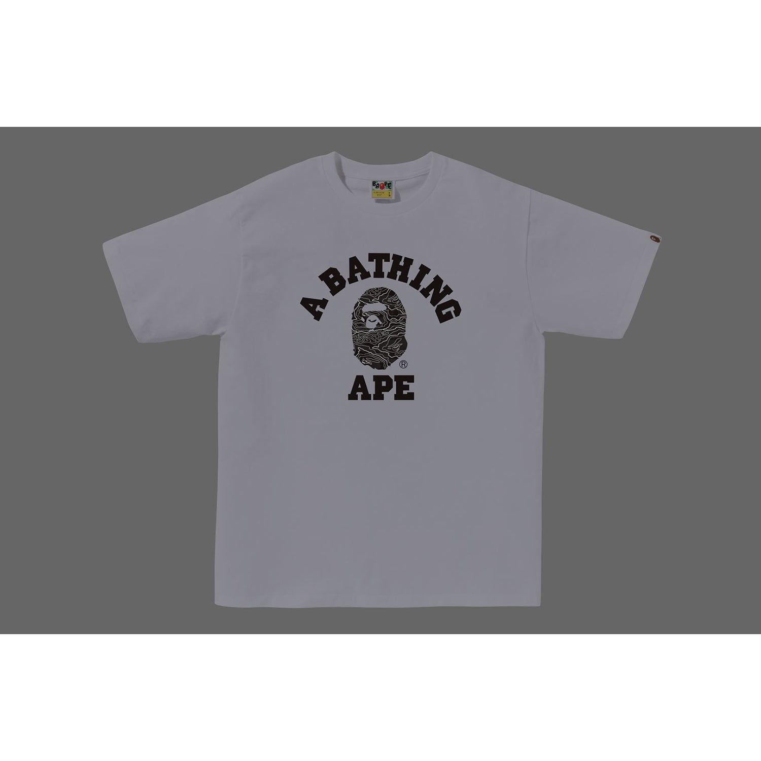 LAYERED LINE CAMO COLLEGE TEE MENS