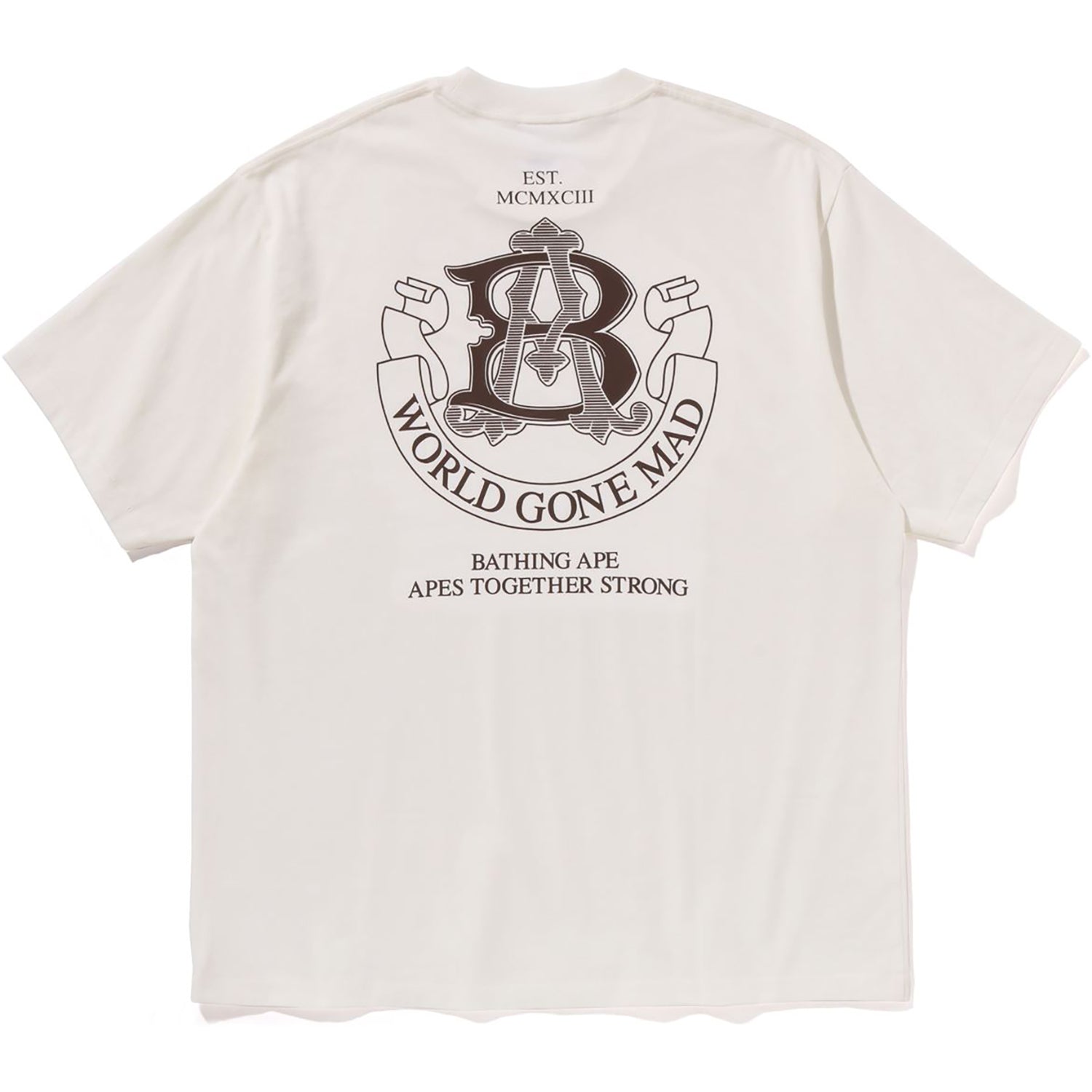 COLLEGE LOGO RELAXED FIT TEE MENS