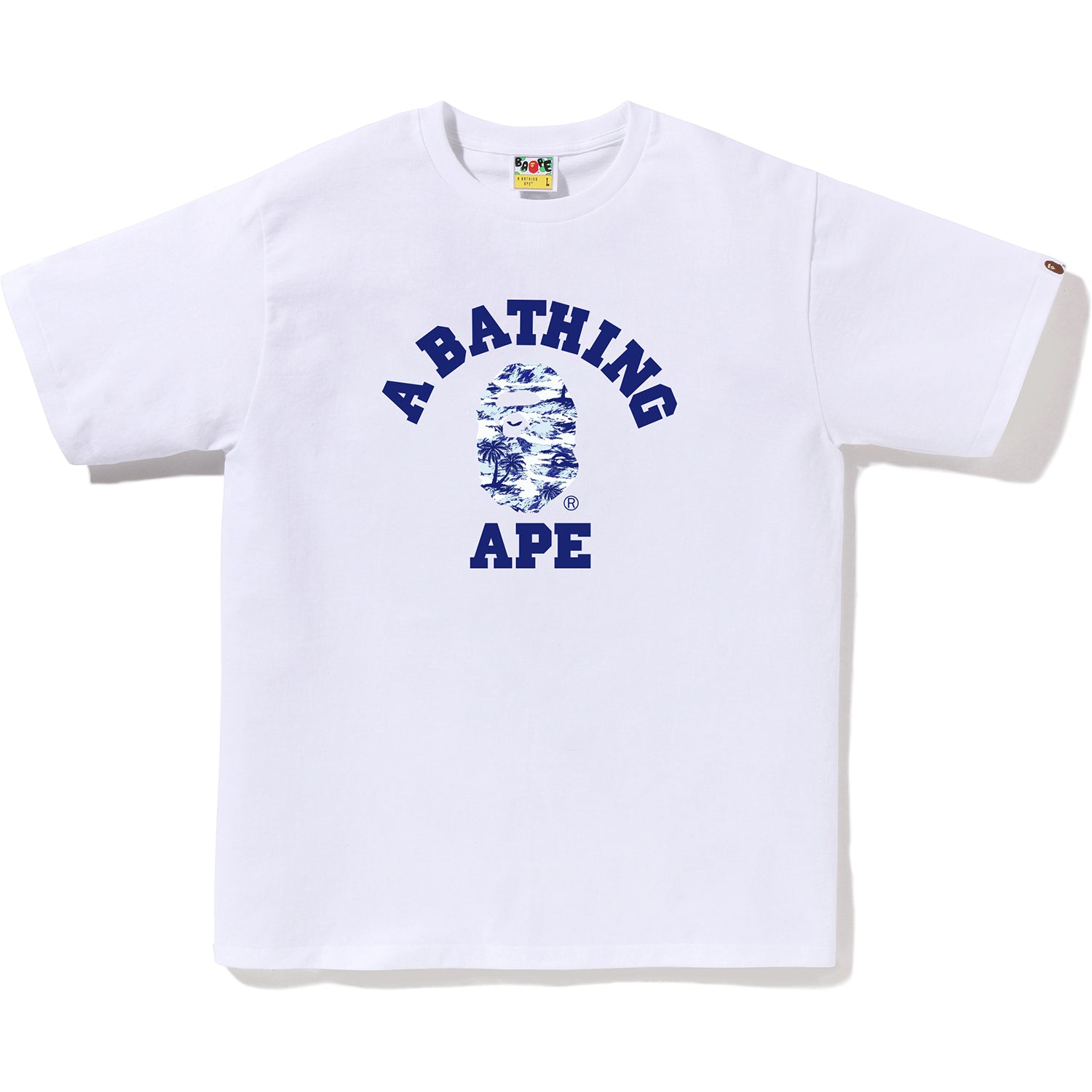PALM TREE CAMO COLLEGE TEE