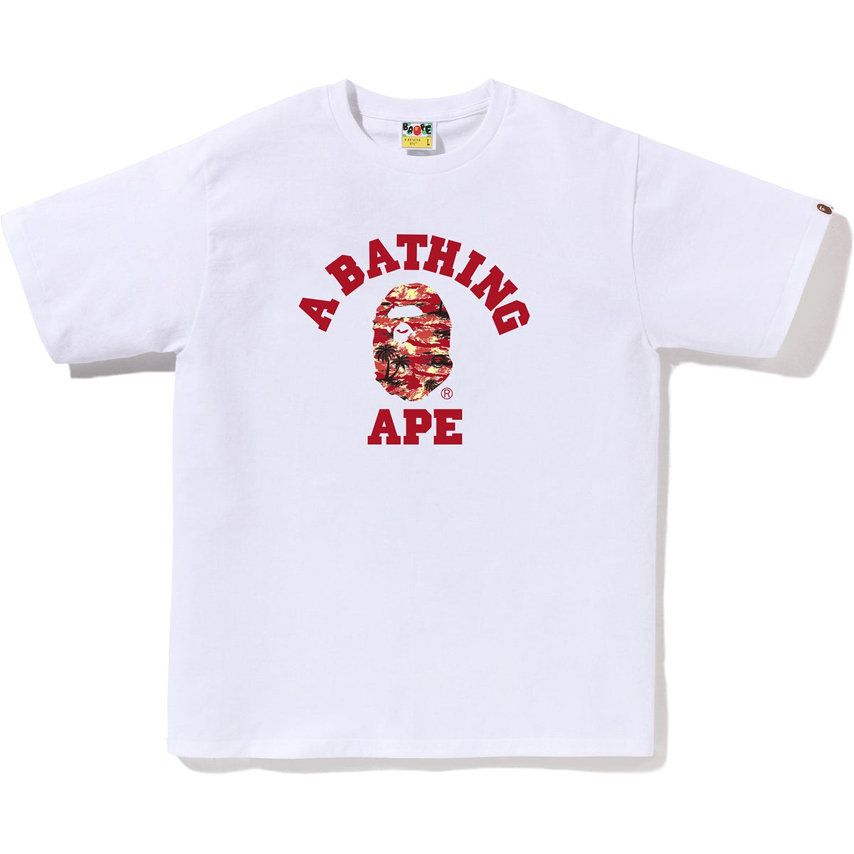 PALM TREE CAMO COLLEGE TEE