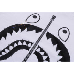 CRYSTAL STONE SHARK TEE LADIES
