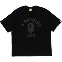BAPE US BLACK FRIDAY METALLIC COLLEGE RELAXED FIT TEE MENS