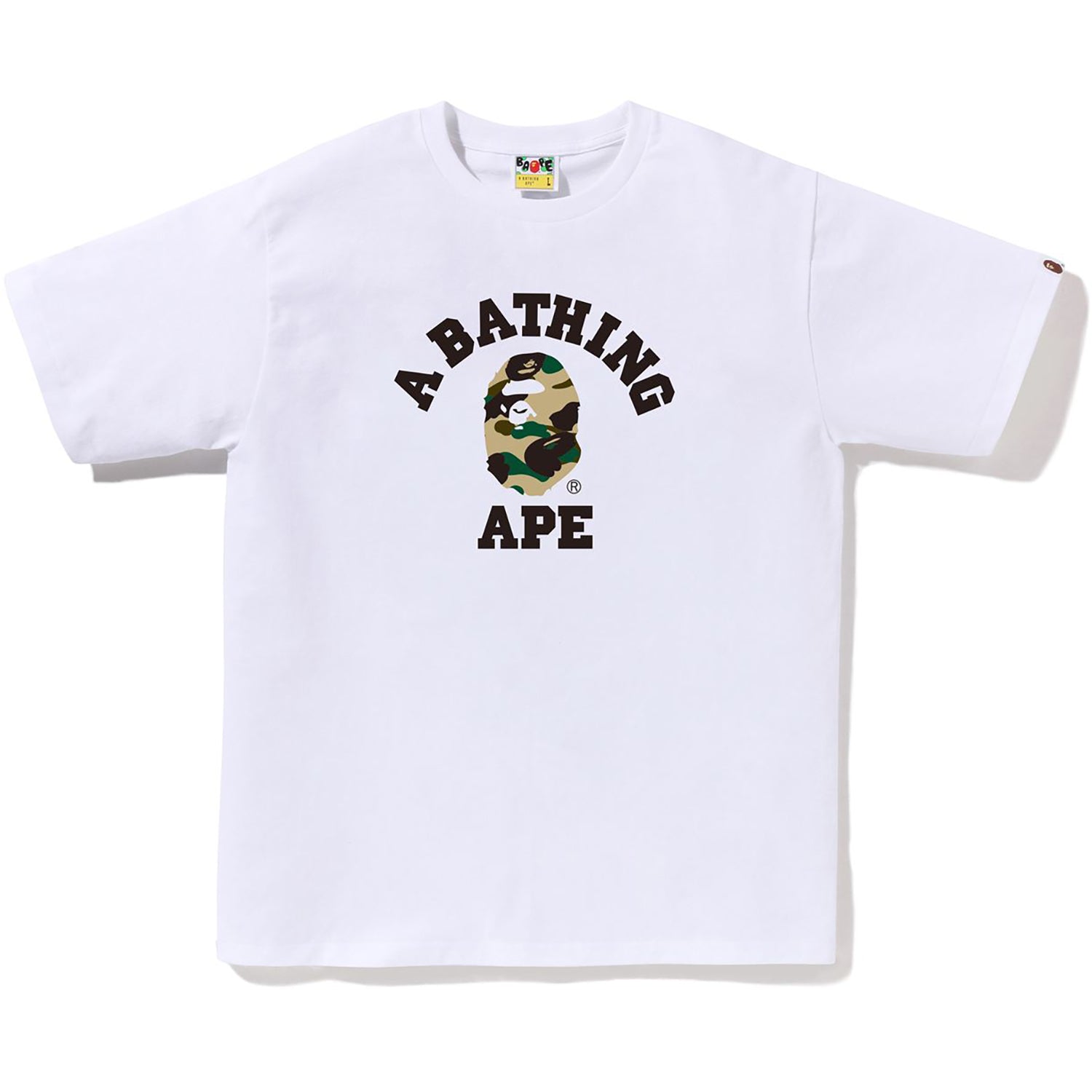1ST CAMO COLLEGE TEE MENS